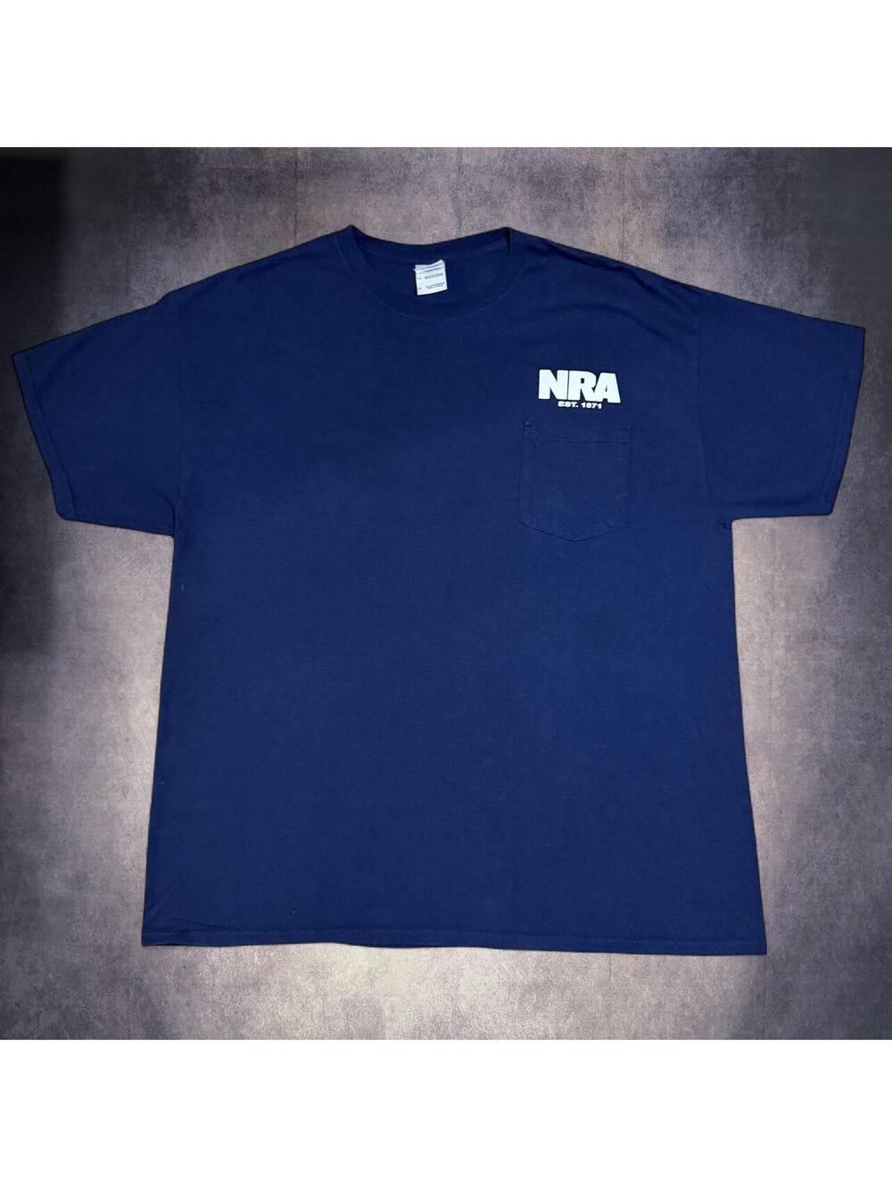Vintage NRA pocket tee